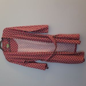 Vera Bradley Pink Paisley Robe